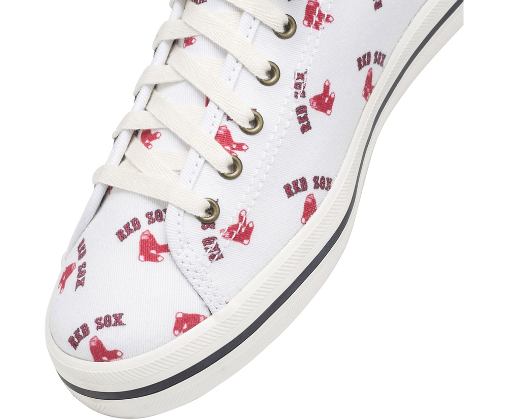 Zapatillas Keds Mujer Blancas/Rojas - Kickstart Mlb® - 329-ENJSPU